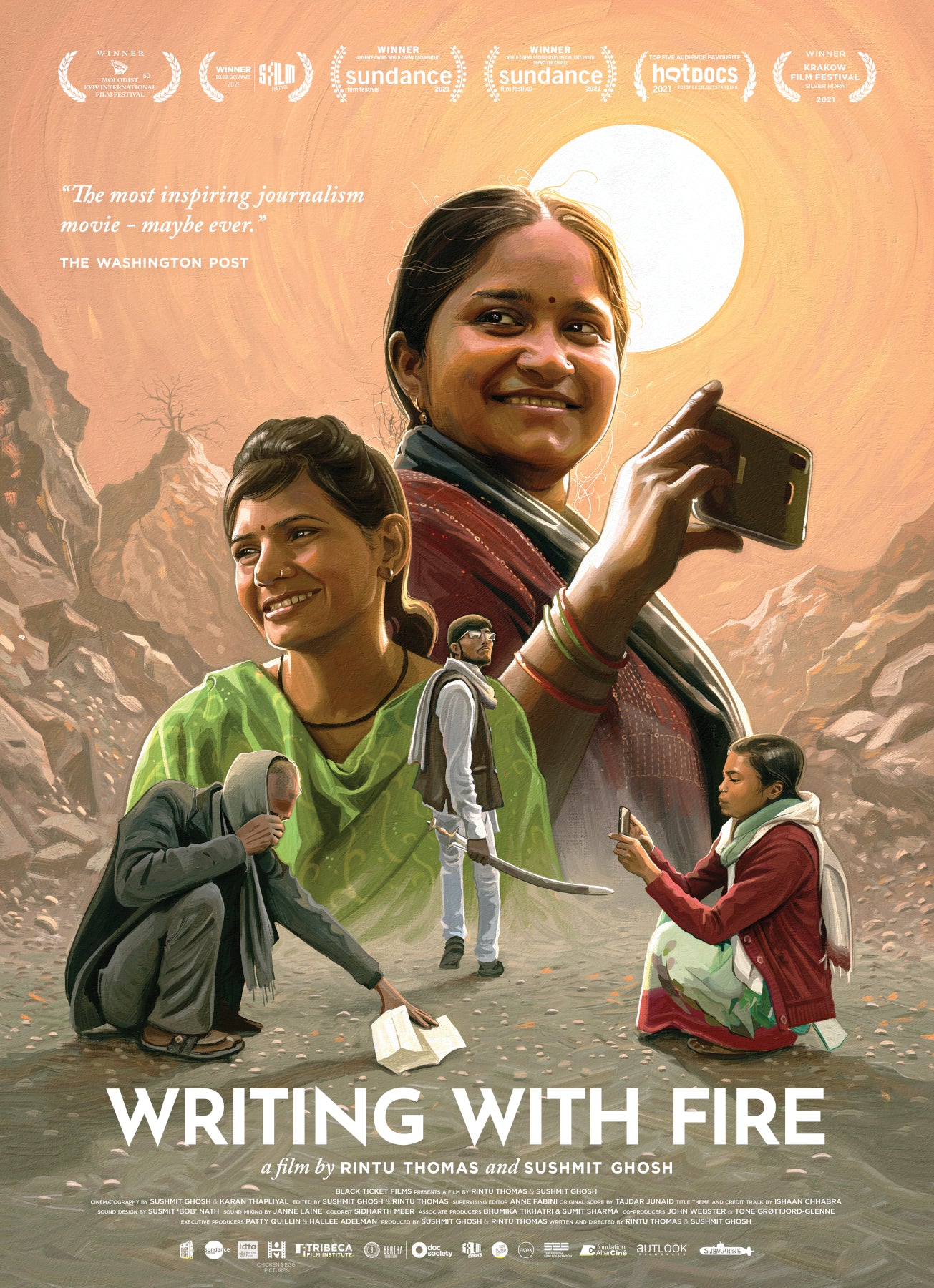 Writing With Fire Poster